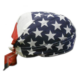 American Flag Skullcap