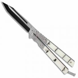Arctic Assassin Butterfly Knife