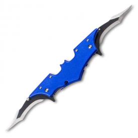 Blue Bat Wing Folding Knife