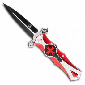 Crimson Crusader Pocket Knife