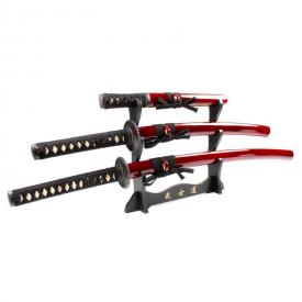 Crimson Samurai Sword Set