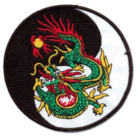 3" P1158 JKD Ying Yang Martial Arts Patch 
