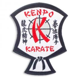3.5" P1272 Karate Martial Arts Patch 