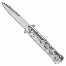Modern Metallic Pocket Knife