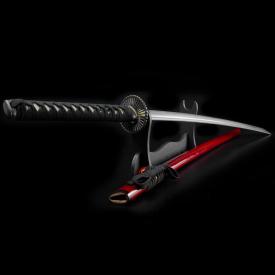 Red Handmade Samurai Sword