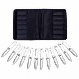 Silver Assassin Throwing Knives
