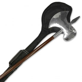 Plastic Rubber Wushu Meridian Training Axes for Martial Arts and Self Defence 