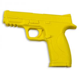 Yellow 9mm Rubber Handgun