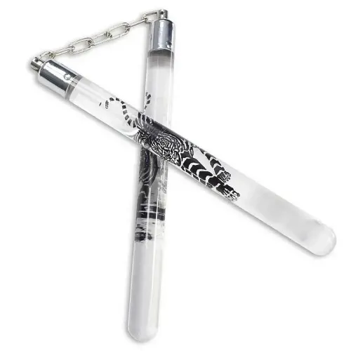 Acrylic Tiger Nunchaku