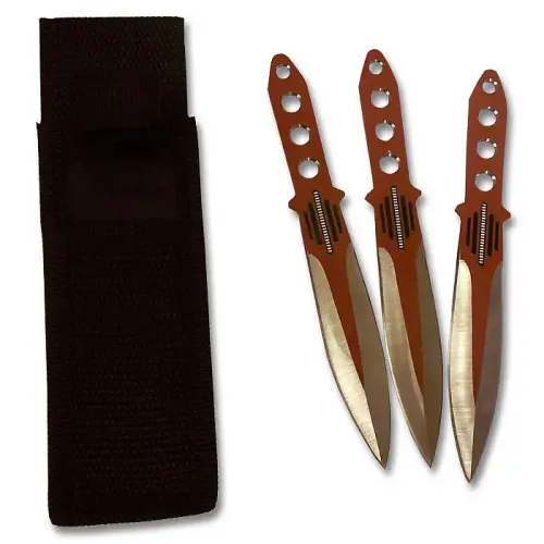 Advanced Amber Throwing Knives
