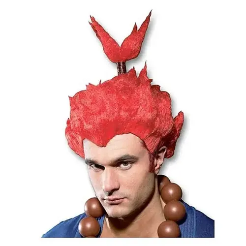 Akuma Street Fighter Wig