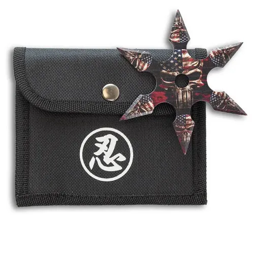 American Skull Ninja Star