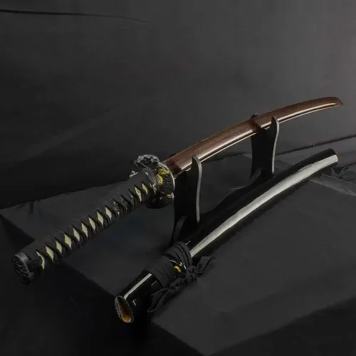 Anodized Damascus Steel Katana