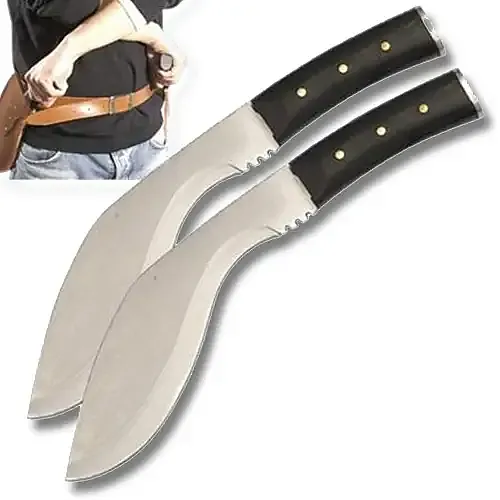 Anti-Zombie Kukri Knife Set