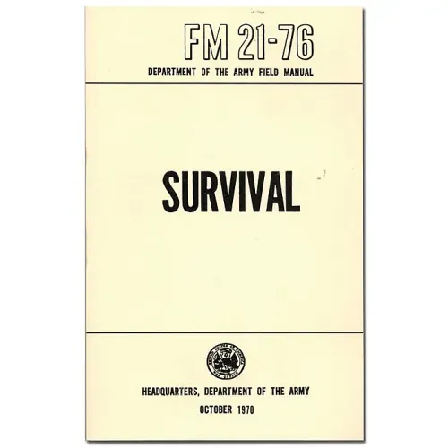 Army Survival Field Manual