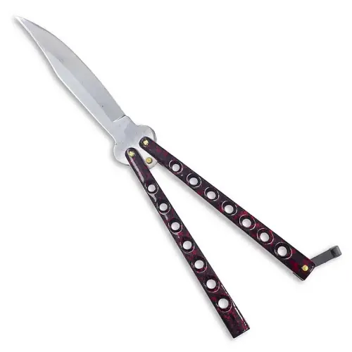 Basic Red Butterfly Knife
