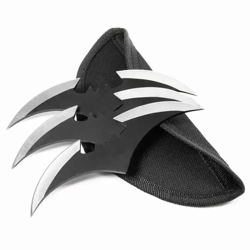 Bat Wing Throwing Set