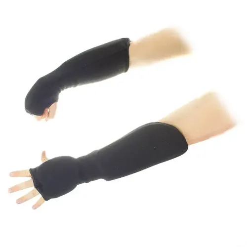 Black Cloth Fist & Forearm Guards