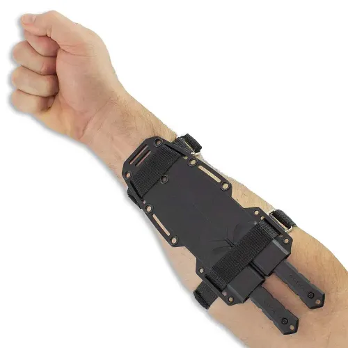 Black Concealed Forearm Daggers