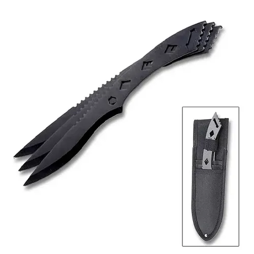 Black Diamond Throwing Knives
