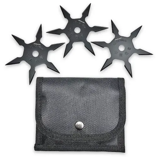 Black Kohga Shuriken Set