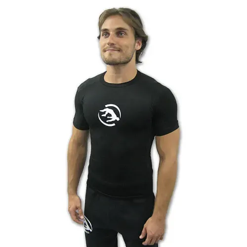 Black Parkour Rash Guard