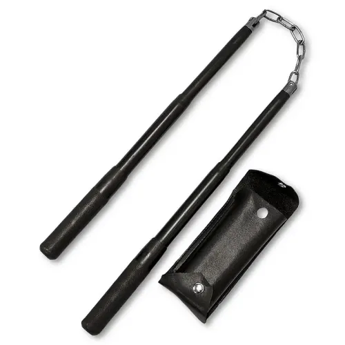 Black Telescoping Nunchaku