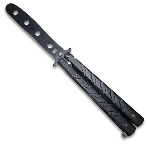 Black Training Butterfly Knife