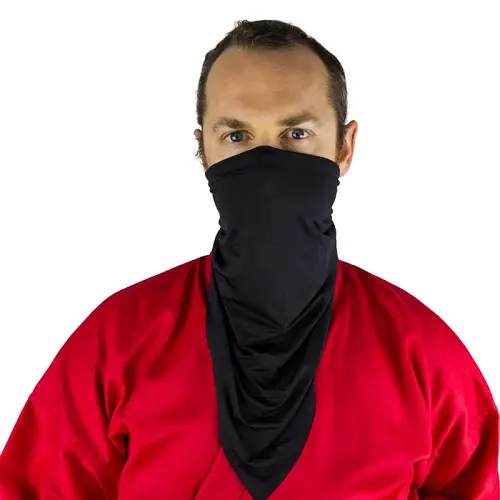 Black Urban Ninja Half Mask