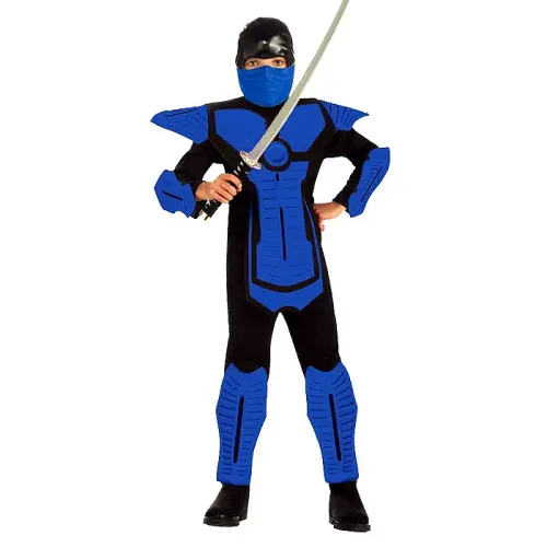 Blue Armored Ninja Costume