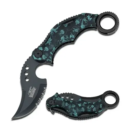 Blue Dragon Claw Karambit