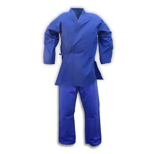 Blue Heavyweight Karate Uniform (Clearance)