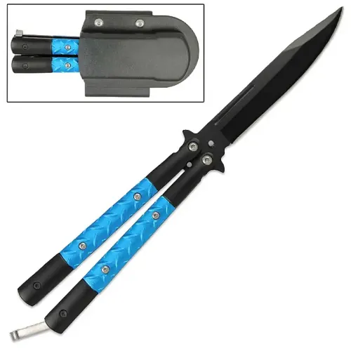 Blue Tread Butterfly Knife