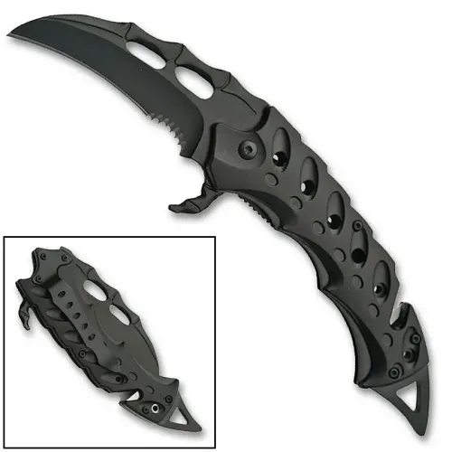 Bone Claw Spring Assisted Karambit