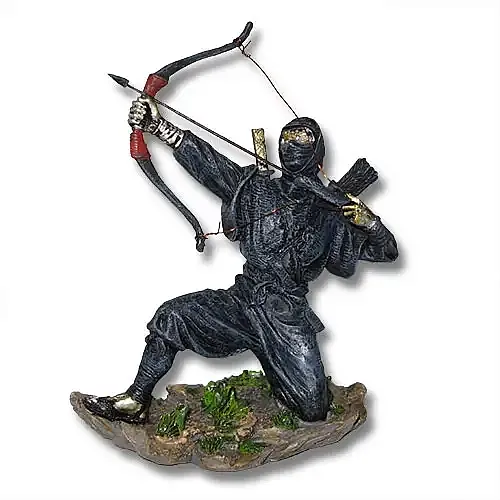 Bow And Arrow Ninja Statue
