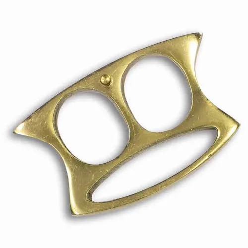 Brass 2-Finger Knuckle Duster