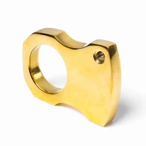 Brass Single-Finger Knuckles