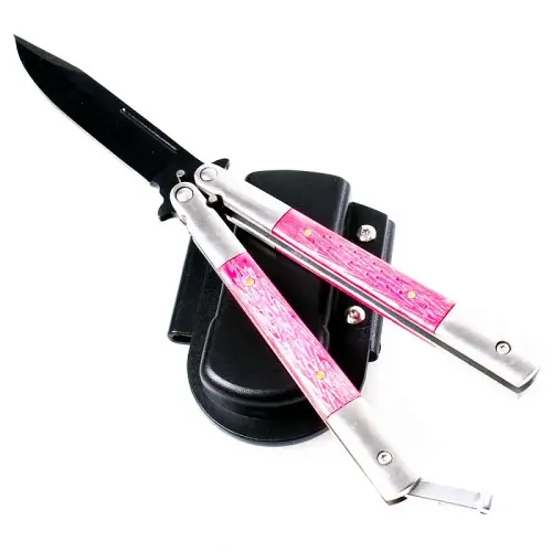 Bubblegum Bandit Butterfly Knife