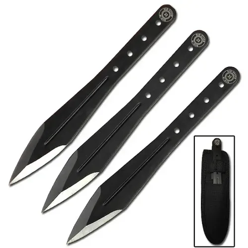 Bullseye Bolt Throwing Knife Set