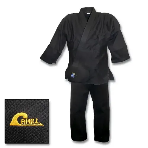 Cahill Single Weave Black Jiu-Jitsu Uniform