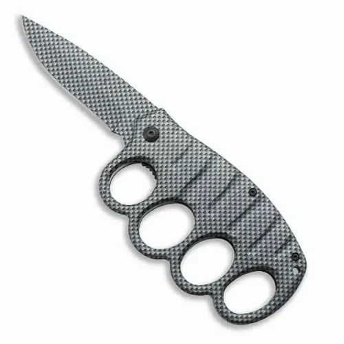 Carbon Fiber Knuckle Knife