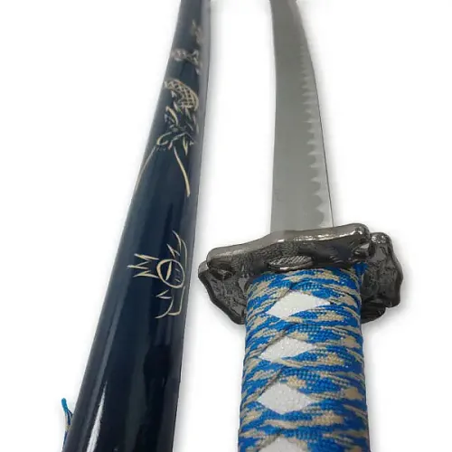 Carved Dragon Samurai Katana
