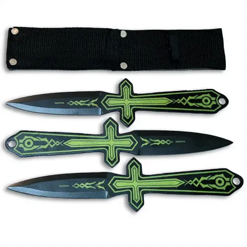 Zombie Crucifix Throwing Set