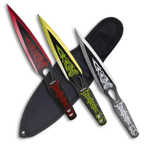 Celtic Design Throwing Knives