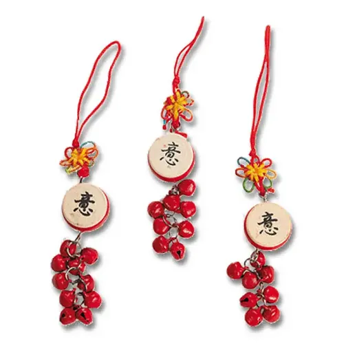Chinese Drum Christmas Ornaments