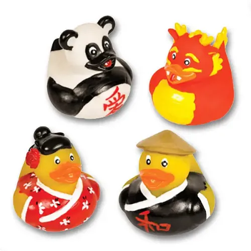 Chinese New Year Rubber Duckies (4-Pack)