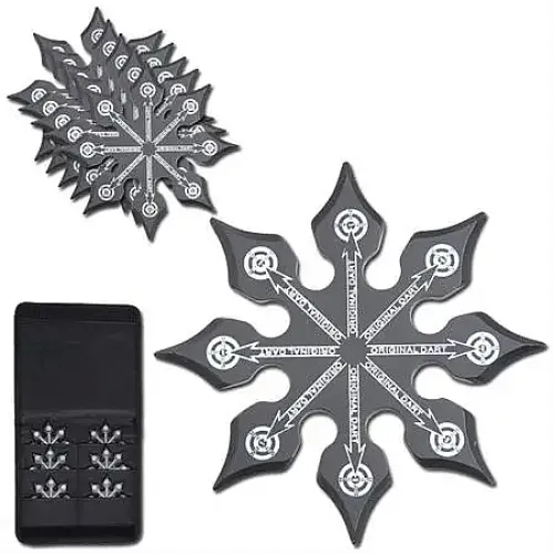 Chinese Style Throwing Star Set