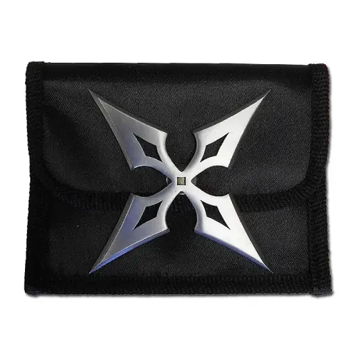 Chrome Spades Shuriken