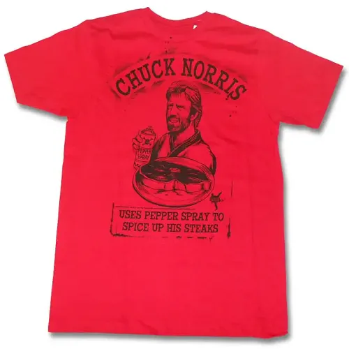 Chuck Norris Pepper Spray T-Shirt