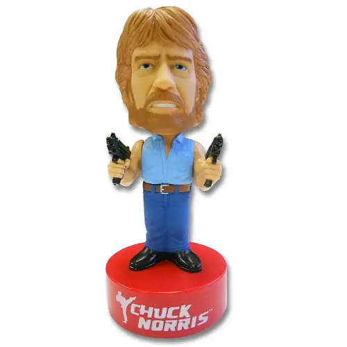 Chuck Norris Talking Bobble Head